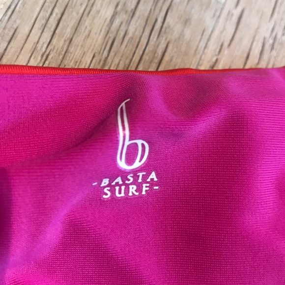 Basta Surf red and pink reversible bikini, size L - Picture 3 of 4